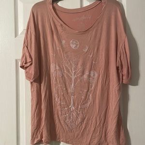 Pink tee